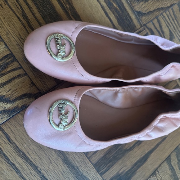 Coach Bailey Pink Ballet Flats 11M - Picture 3 of 5
